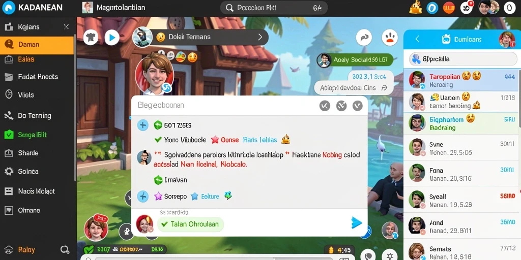 koko11 - Screenshot menunjukkan fitur mode multiplayer yang mendebarkan.