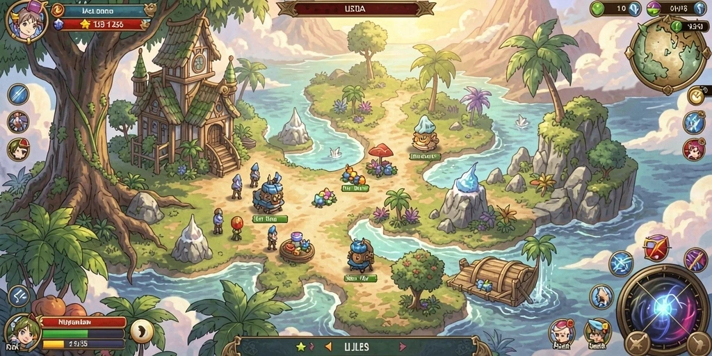 rt99 - Mode multiplayer yang memungkinkan interaksi dengan pemain lain.